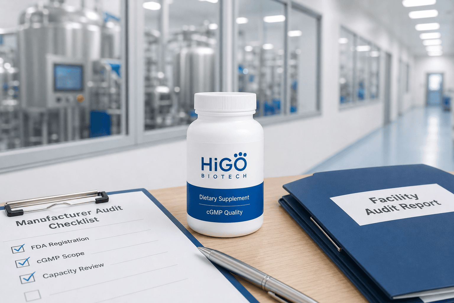 Vetting a Supplement Contract Manufacturer